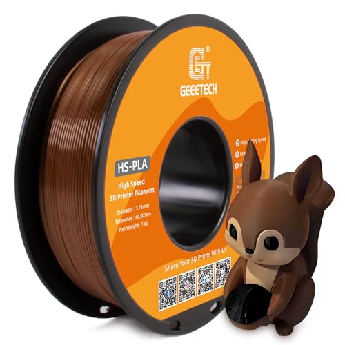 Filament GEEETECH PLA High-Speed Brązowy (BROWN)