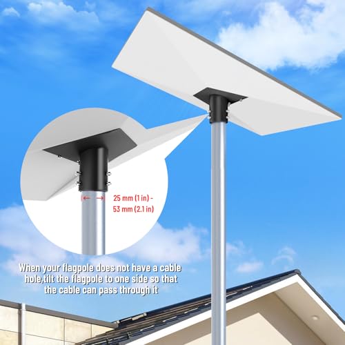 Adaptador de tubo Starlink Gen 3, kit de montagem de aço inoxidável, suporte Starlink compatível com