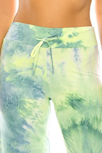 Image of Leggings Depot Women's Wide Leg Drawstring Pajama Pants for Lounge, Sleep