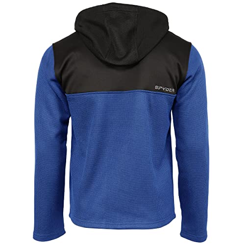 Spyder Men's Racer 1/4 Zip Pullover Hoodie, Old Glory Medium #TOP2