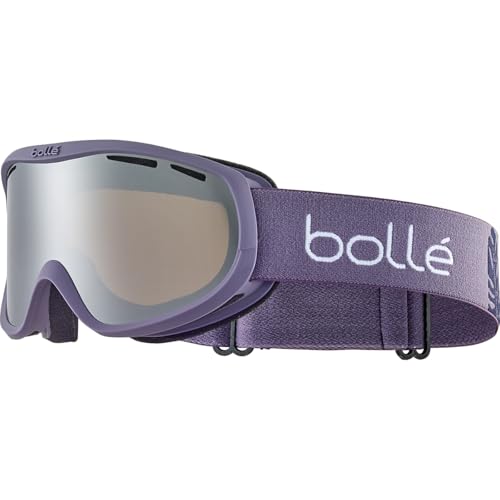 bollé - SIERRA, Plum Monstera Matte, Black Chrome, Small-Medium, Snow Goggles, Unisex, Adult