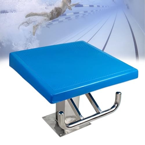 Bloc de saut piscine acier inoxydable 304 haute resistance pour club