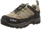WATERPROOF RIPSTOP CMP Unisex-Kinder Kids Rigel Low Shoes Wp Trekking- & Wanderhalbschuhe, Beige (Desert-Torba 04pd), 33 EU