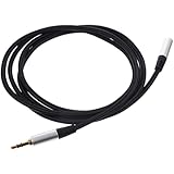 POPETPOP Câble Auxiliaire Audio 3,5 Mm pour Voiture en Cuivre sans Oxygène Gaine Tpe, Rallonge Solide Résistante Vieillissement, pour Casque et Autoradio