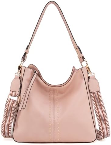 Montana West Hobo Bags for Women Top Handle Satchel Shoulder Purse Bucket Handbag
