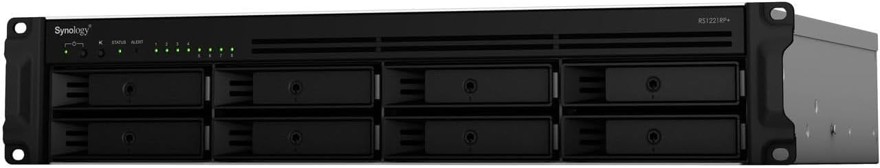 212 Main RS1221RP- 8-Bay NAS Enclosure Rack Station