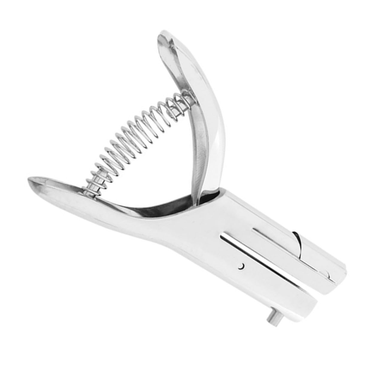 Einzellocher Locher für PVC Ausweise Loch Handlicher Robuster Kartenlocher Effizienter Papierstanzer Kompakt Tragbar für Büro und Bastelbedarf