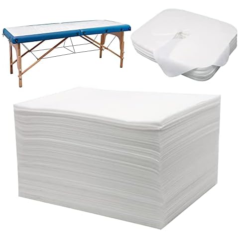 Xiaozhifu 100 PCS Sábanas Desechables de Tela no Tejida Cover