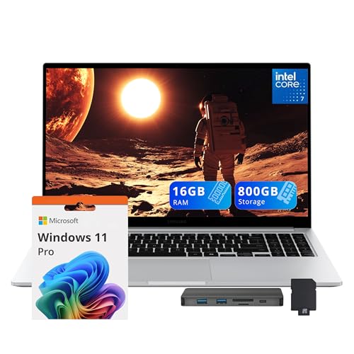 Samsung Galaxy Book4 15.6�C���` FHD �r�W�l�X�m�[�g�p�\�R�� Intel 7 150U 16GB LPDDR4X 800GB�X�g���[�W (512GB SSD+288GB�h�b�L���O�X�e�[�V�����Z�b�g) �o�b�N���C�g�L�[�{�[�h Co