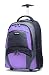 Samsonite Luggage Wheeled Backpack, Black/Bordeaux, One Size