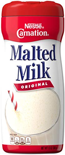 Nestle Carnation Malted Milk Powder, Chocolate And Orginal Flavor Bundle, 13 Oz Containers (2 Items) #TOP4