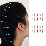 Diseño elegante: mejora tu aspecto con estas pinzas góticas con tachuelas, perfectas para expresar tu estilo único
