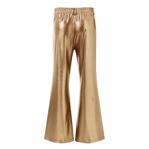 Men's Casual Pants Relaxed Fit Flare Leg Comfortable Stretch Fabric Everyday Wear Home Outing Party Versatile4