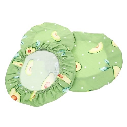 Hoement Cubierta De Tazón De Tazón Elástica De 3 Piezas Cubierta Elástica De Tazón Lavable Para Pan Tazón Elástico Tazón Cubiertas De Tazón Decorativo Cubiertas De Tazón Cubierta De Tazón