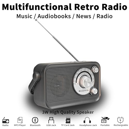 Radio portátil de bolsillo Y-706 y radio retro D-218 miniatura 6
