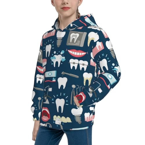 Dino on a Skateboard Surf Kid Hoodies Boys Sweatshirts Girls Pullover with Pocket2