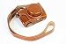 Produktbild Vollsohlensicherungen Öffnungs Version Schutz-PU-Leder Kamera Tasche mit Stativ-Design-kompatibel für Olympus OM-D E-M10 Mark 2 EM10 Mark II mit 14-42mm F3.5-5.6 EZ-Objektiv mit Schulter-Ansatz-Bügel-Gurt Brown