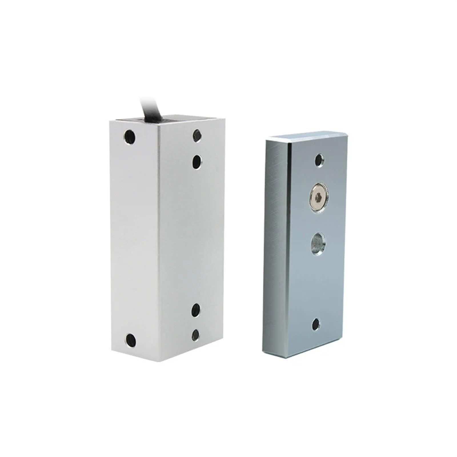 DC12V 60KG100Lbs Electric Magnetic Door Cabinet Lock Electromagnetic Electronic Fail-safe Access Control System(60B)