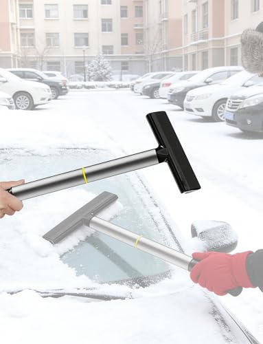 Grattoir à glace et pelle à neige pour pare-brise et fenêtre de maison Nettoyage d'hiver