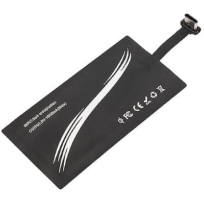 Eboxer USBC Wireless Charging Receiver, Compatible Coil Module for Smartphone with Fast Charging, TypeC Adapter for Fast Wireless Receiver Pad