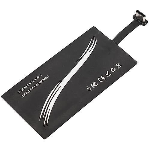 Airshi TypeC Wireless Charging Receiver, Black Type C USBC Wireless Charging Receiver, Wireless for Bedroom Home, Airshi7dk9ifyar3