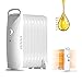 Produktbild Heizlüfter Ölradiator 1000W energiesparend leise, 9 Rippen Öl Radiator heizung elektrisch, heizgerät energiesparend leise, Überhitzungsschutz,Radiator Heizung Elektrisch