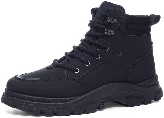 AhicoFashion Boots Mens ankle boots Comfortable Casual Walking Boot