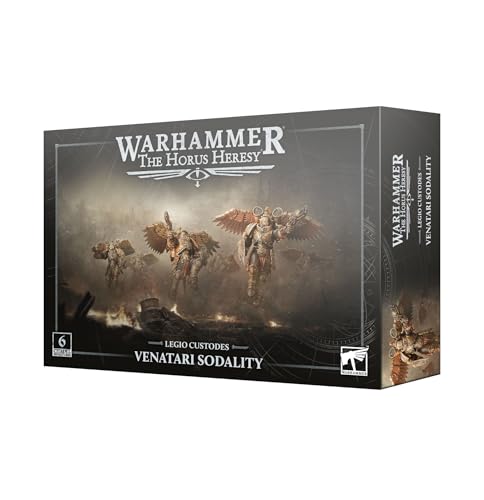 Warhammer The Horus Heresy Legio Custodes Venatari Sodality 6 Plastic Miniatures with Jump Harnesses