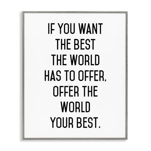 Inspirational Typography Phrase, 24 x 30 Inch Framed Giclée Print