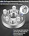 ECCPP 4PCS 5x100 to 5x114.3 Wheel Spacers Adapters Hubcentric 5x100 TO 5X4.5 1INCH 5 lug Fits for 1990-2014 for Subaru Legacy 2000-2014 for Subaru Outback 2016-2023 for Subaru Crosstrek