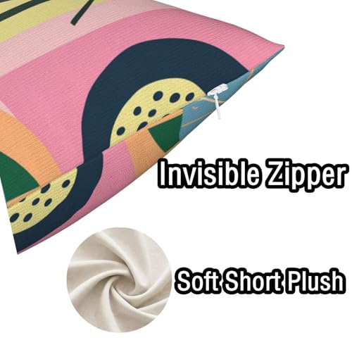 Housses de coussin 50x80 rose pour protéger vos oreillers et décorer le lit - 4