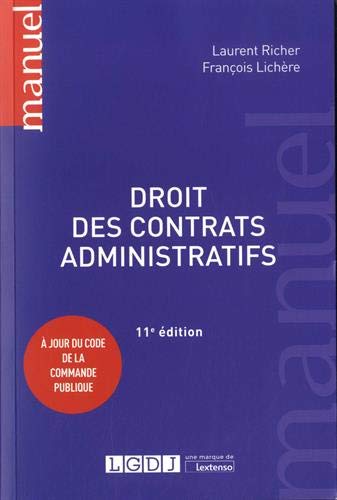 Télécharger Droit des contrats administratifs livre En ligne