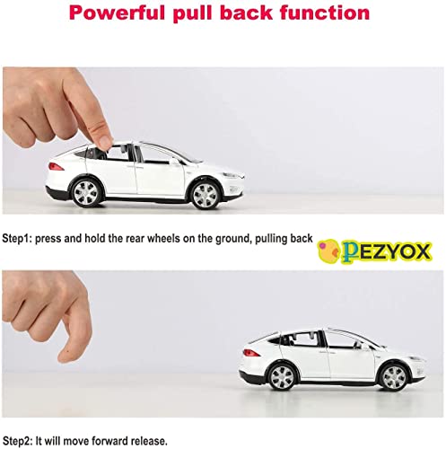 Image of Alloy Car Model Diecasts Metal Toy with Sound /Light /Pull-Back Off-Road Vehicles Car Model Collection Kids Toys Gift Multicolor Pack of 1