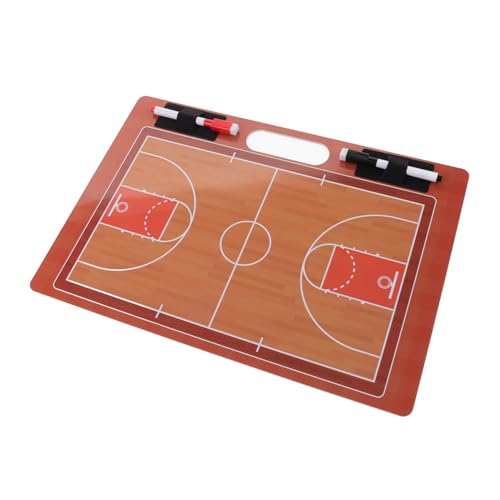 Mikikit Portable Basketball Sports Ball Training Board Lightweight PVC Writing Surface