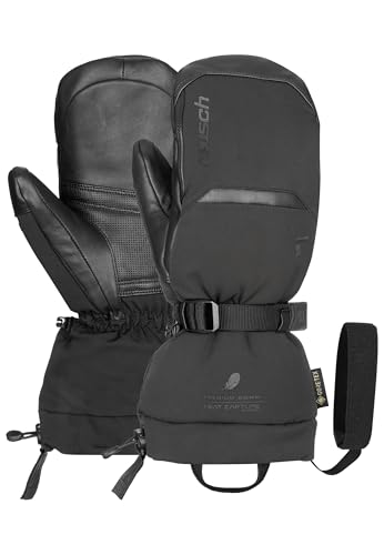 Reusch Volcano Pro Gore-TEX + Gore warm Technology warme, wasserdichte, Winddichte und atmungsaktive Unisex Winterhandschuhe Fingerhandschuhe Schneehandschuhe Skihandschuhe für Damen und Herren