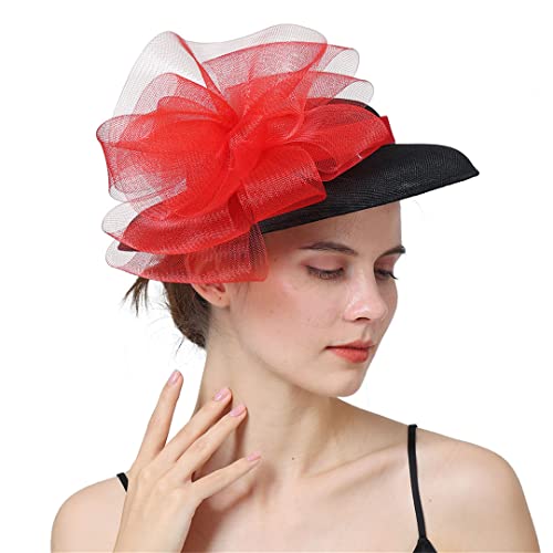 Accessoire d'église chic et chapeau de soirée formel pour mariage d'été
