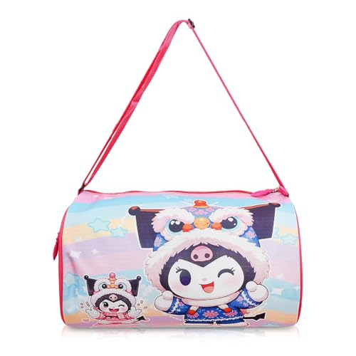 Image of Stylbase Kids Duffle Travel Bag | Durable Lightweight Polyester Sports & Gym Kids Luggage Carry Bag for Boys & Girls | Travelling Bag for Swimming, Dance, School & Weekend Trips (Multicolor, 18)