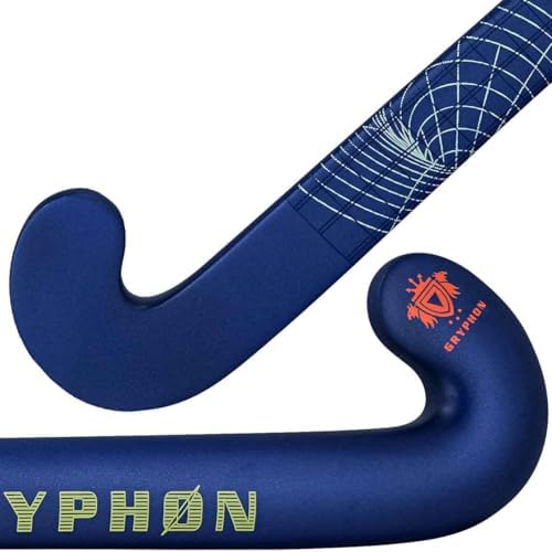 Longstreth Gryphon Lazer Composite Field Hockey Stick – Ultrabow Profile for Beginners & Youth – Ideal for Outdoor Play - 32"