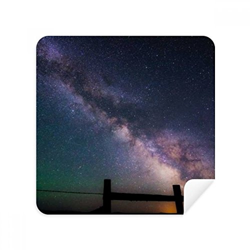 Tissu lunettes et écran de téléphone portable sans trace motif galaxie