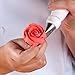 Dr.Pedi 5 Pieces Rose Flower Piping Tips Set Cake Decorating Tips Icing Piping Nozzles Set Cupcake Decorating Kit Cupcake Pastry Tool