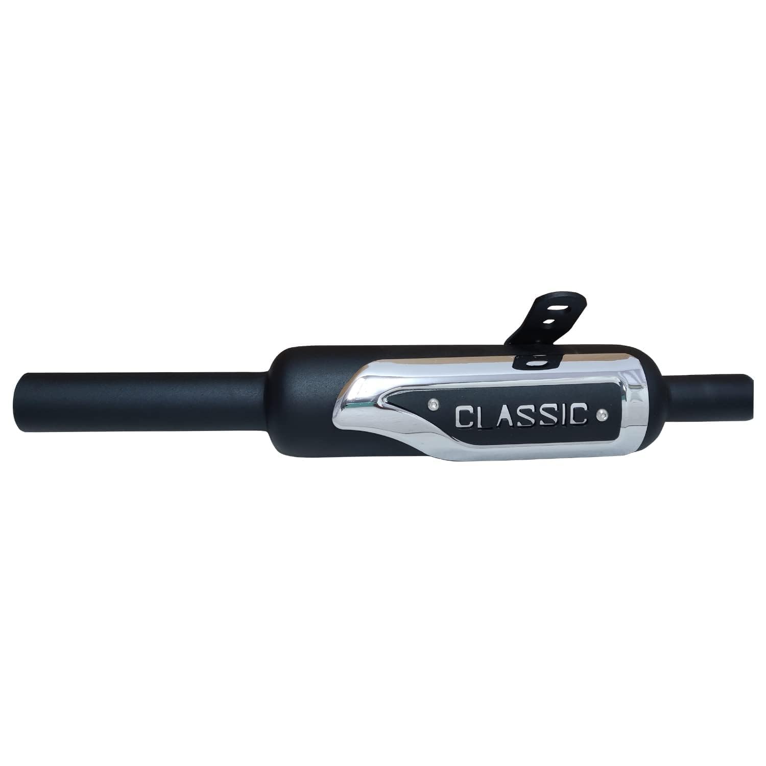 RV Bikers Quality HK Indori Silencer Black for RE Reborn 350cc-image-22