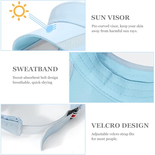 Image of PALAY Cap for Women Stylish, Summer Caps for Women, Extendable Side Brim Sun Visor Womens Hat, Fashion Breathable Hats with Sweatband for Biking, Running, Golfing