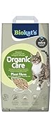 Biokat’s Organic Care Plant Fibres Extra mit Aktivkohle 3,2 kg - Grobe klumpende Katzenstreu aus nachwachsenden biologisch abbaubaren Pflanzenfasern - 1 Sack (1 x 3,2 kg)