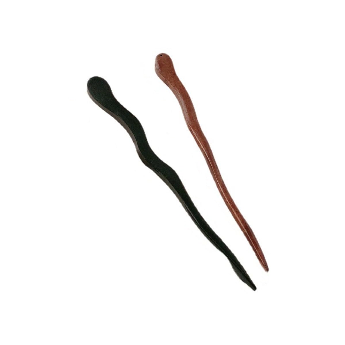 Zixui Hairstick, Wooden, Japanese Style, Simple, Hair Ornament : Beauty