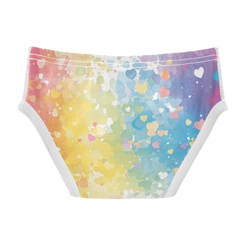 KLL Watercolor Toddler Boy Pure Cotton Underwear Breathable Children Panties2
