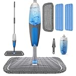 Spray Mops for Floor Cleaning - Microfiber Wet Dry Dust Mop for Hardwood Laminate Wood Tile Vinyl Floors with 3 Washable Pads fit for Swiffer PowerMop