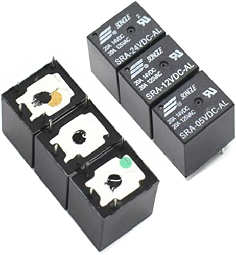 Relais SRA-12VDC-AL de haute précision T74 20A pour modules électroniques stables
