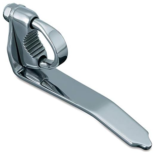 Kuryakyn 7108 Motorcycle Accessory: Universal Kickstand Extension Arm with Clamp for 1/2" to 3/4" Diameter Stands