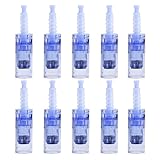HOKYNATI Microneedling Pen Cartridges, 36 Pin Bayonet Needles, Compatible with Dr Pen A6 N2 M5 M7, 0.3mm Length, 10 Pack