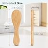 Baby Hair Brush, Wooden Goat Bristles Hair Brush for Newborns & Toddlers, Ideal for Cradle Cap, Perfect Baby Registry Gift, Hypoallergenic, 1 Count